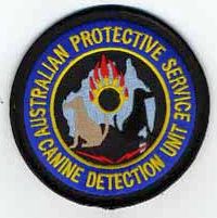 FOREIGN,AUSTRALIA,AUSTRALIAN PROTECTIVE SERVICE K-9 1